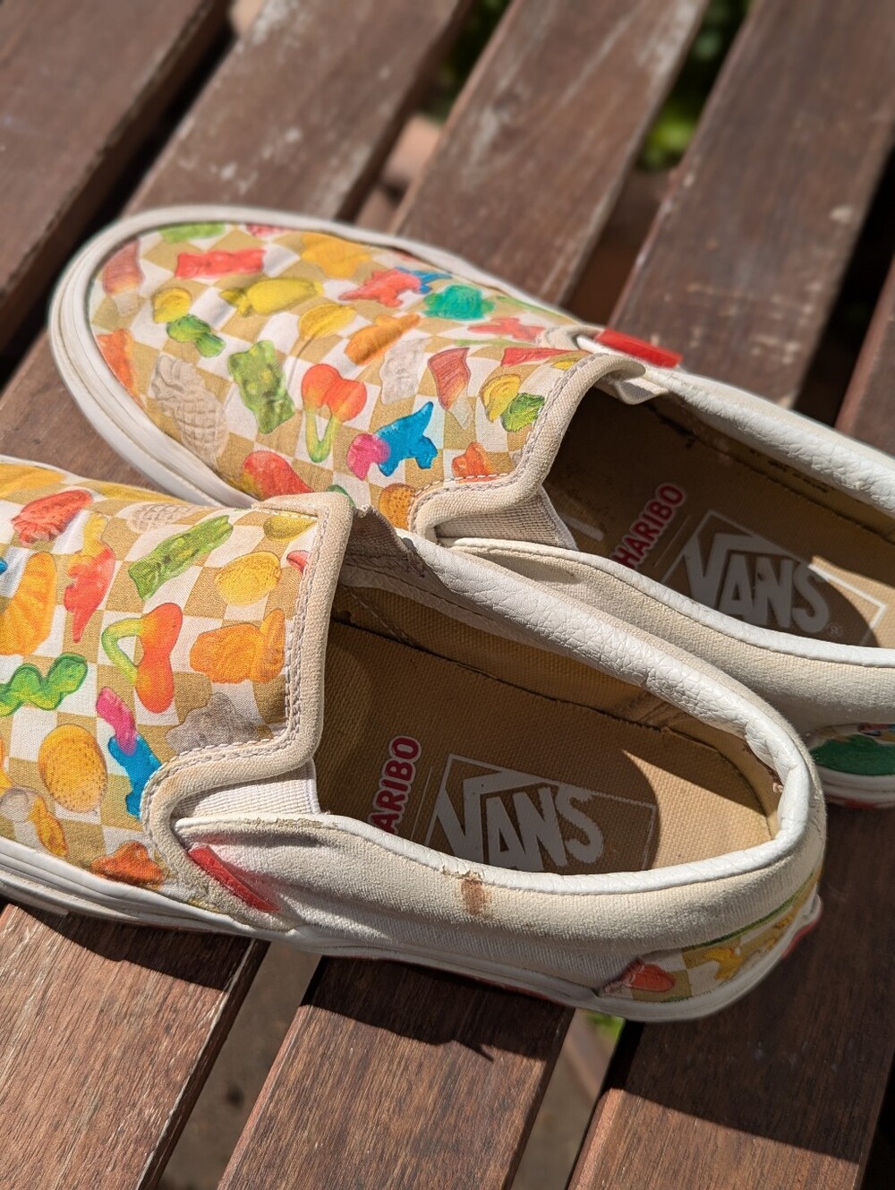 Vans X Haribo Gummy Bear Men's 5.5 Women's 7 Slip On - Picture 10 of 12